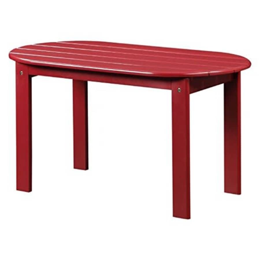 Linon Adirondack Patio Coffee Table in Red for $69 Linon Adirondack Patio Coffee Table in Red for $69