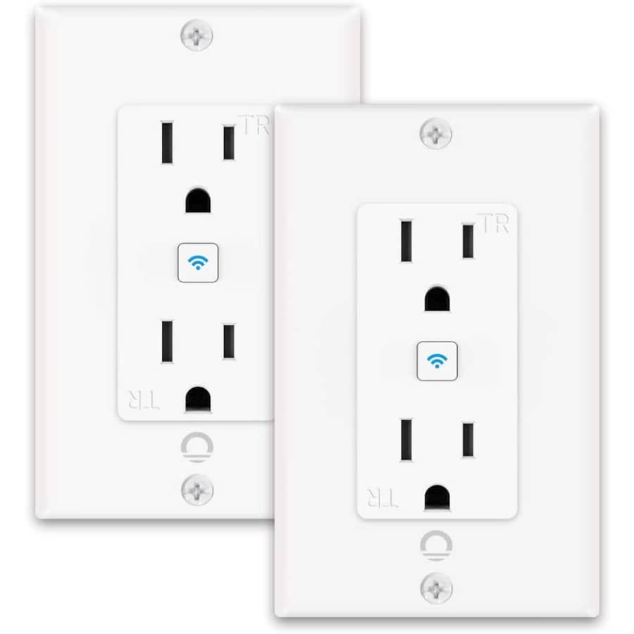 ILintek Lumary Smart Wi-Fi In-Wall Outlet 2-Pack for $22