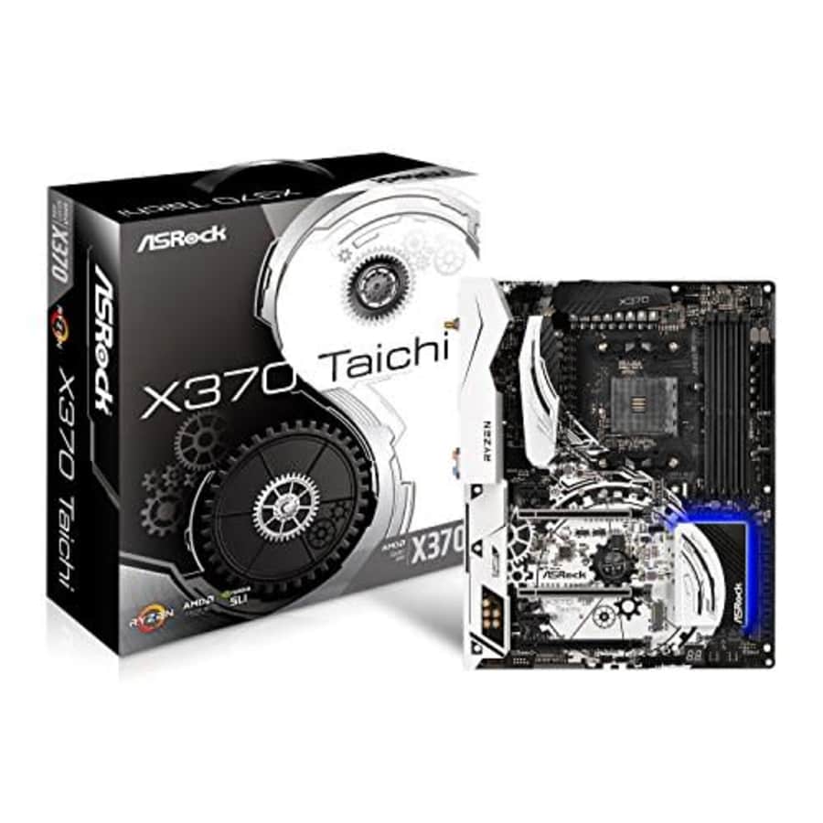 ASRock X370 Taichi Socket AM4/AMD X370/DDR4/Quad CrossFireX & SLI/SATA3&USB3.1/M.2/Wi-Fi/A&GbE/ATX for $110 ASRock X370 Taichi Socket AM4/AMD X370/DDR4/Quad CrossFireX & SLI/SATA3&USB3.1/M.2/Wi-Fi/A&GbE/ATX for $110