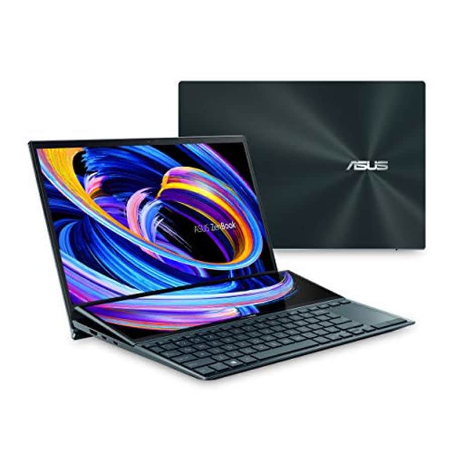 ASUS ZenBook Duo 14 UX482 14 FHD NanoEdge Touch Display, Intel Core i7-1165G7 CPU, NVIDIA GeForce for $1,802