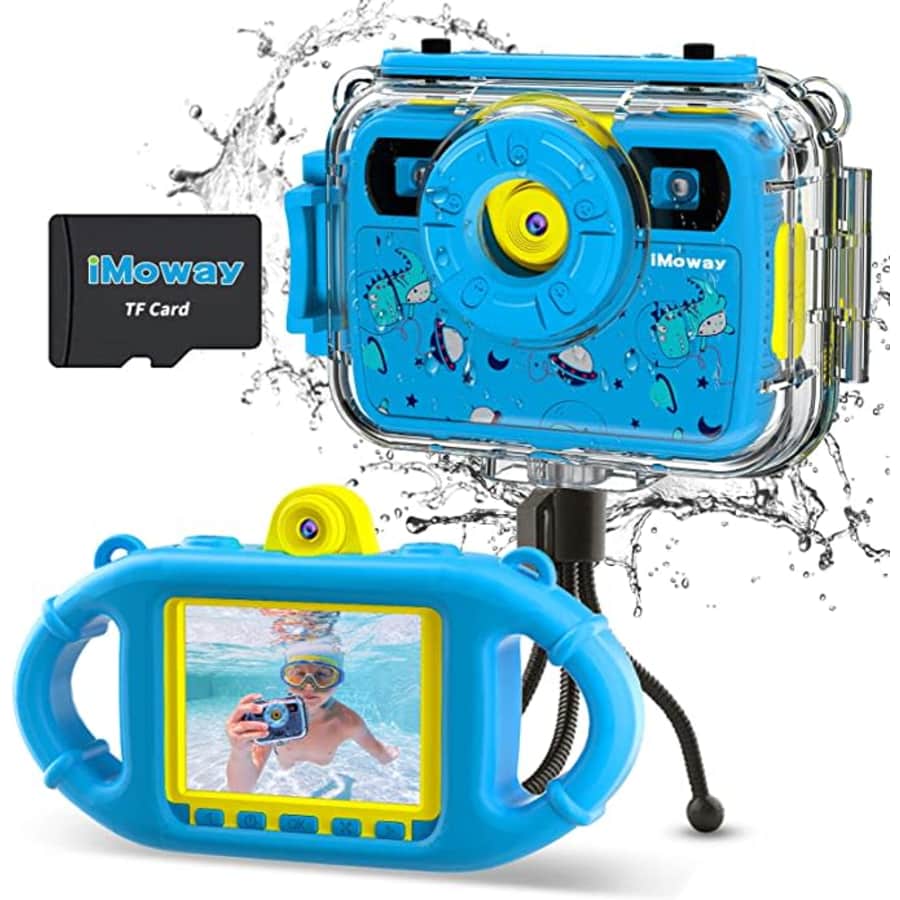 IMoway Kids Waterproof Camera for $30