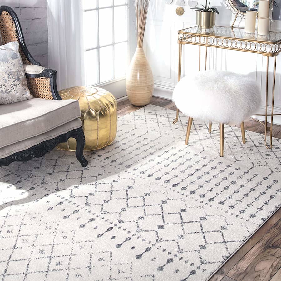 nuLOOM Moroccan Blythe 7x9-Foot Area Rug for $122 nuLOOM Moroccan Blythe 7x9-Foot Area Rug for $122