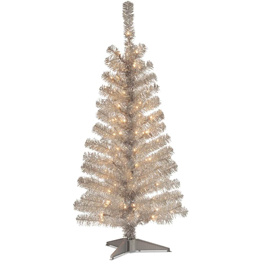 National Tree Company 4-Foot Pre-lit Artificial Christmas Tree for $32