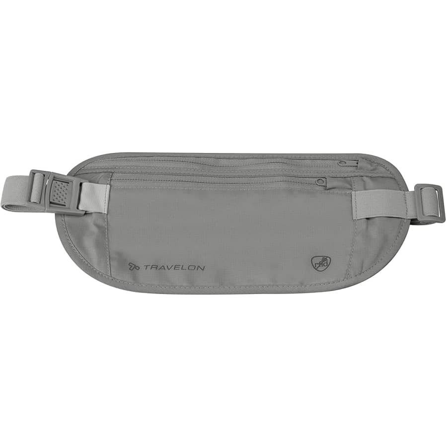 Travelon RFID Blocking Undergarment Waist Pouch for $12