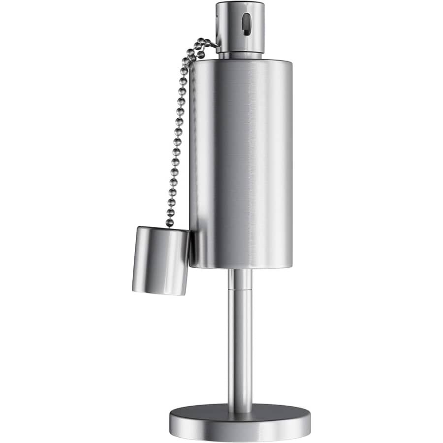 Pure Garden Stainless Steel Tabletop Torch Lamp for $12 Pure Garden Stainless Steel Tabletop Torch Lamp for $12