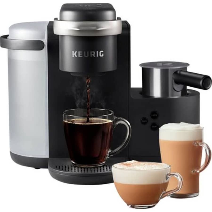 Keurig K-Cafe Single Serve Coffee, Latte, & Cappuccino Maker for $100 Keurig K-Cafe Single Serve Coffee, Latte, & Cappuccino Maker for $100