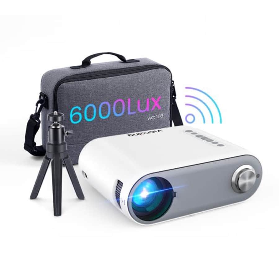 Victsing 6000Lux Mini Portable Projector for $66 Victsing 6000Lux Mini Portable Projector for $66