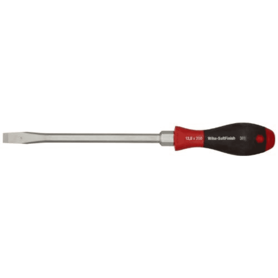 Wiha Tools Wiha 30835 Slotted Screwdriver, Heavy Duty with SoftFinish Cushion Grip Handle, 12.0 x 200mm for $52 Wiha Tools Wiha 30835 Slotted Screwdriver, Heavy Duty with SoftFinish Cushion Grip Handle, 12.0 x 200mm for $52