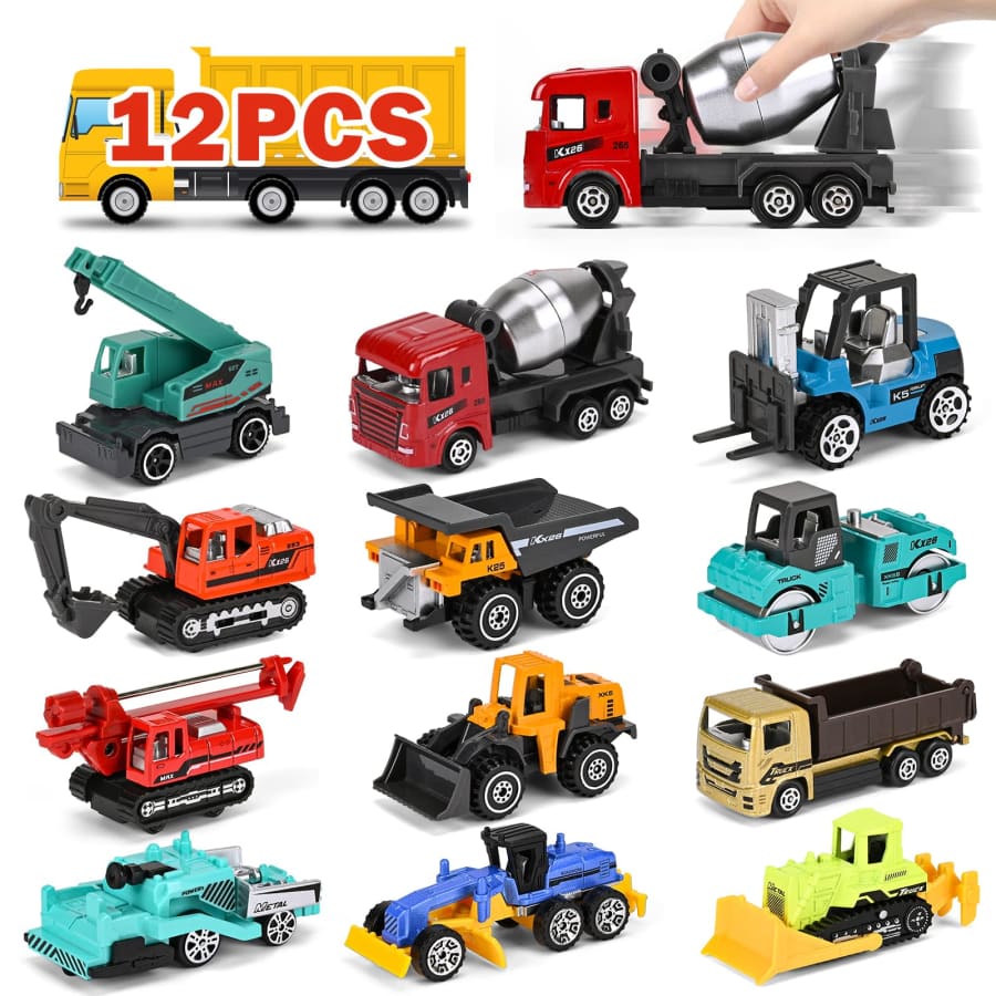 12-Piece Metal Mini Toy Car Set for $8 12-Piece Metal Mini Toy Car Set for $8