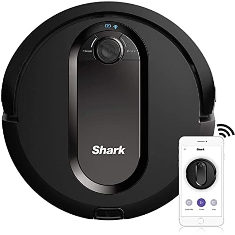 Shark IQ Robot RV1001/RV1100 App-Controlled Robot Vacuum with WiFi and Home Mapping, Pet Hair for $160 Shark IQ Robot RV1001/RV1100 App-Controlled Robot Vacuum with WiFi and Home Mapping, Pet Hair for $160