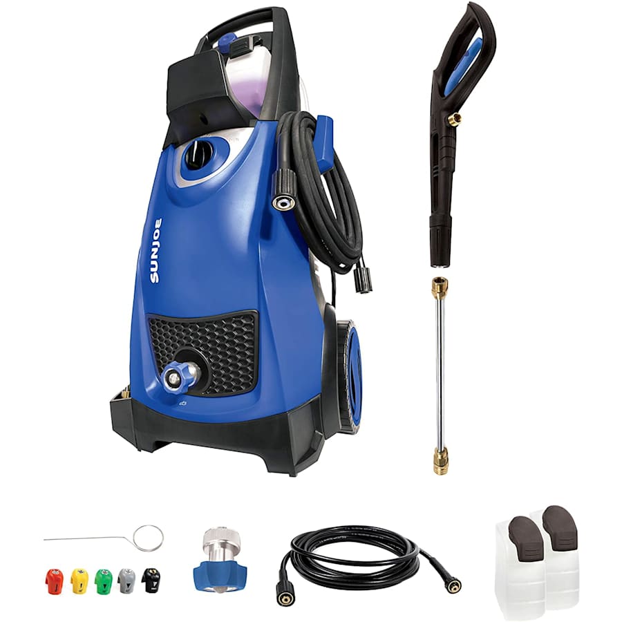Sun Joe 2,030-PSI Portable Electric Pressure Washer for $124 Sun Joe 2,030-PSI Portable Electric Pressure Washer for $124