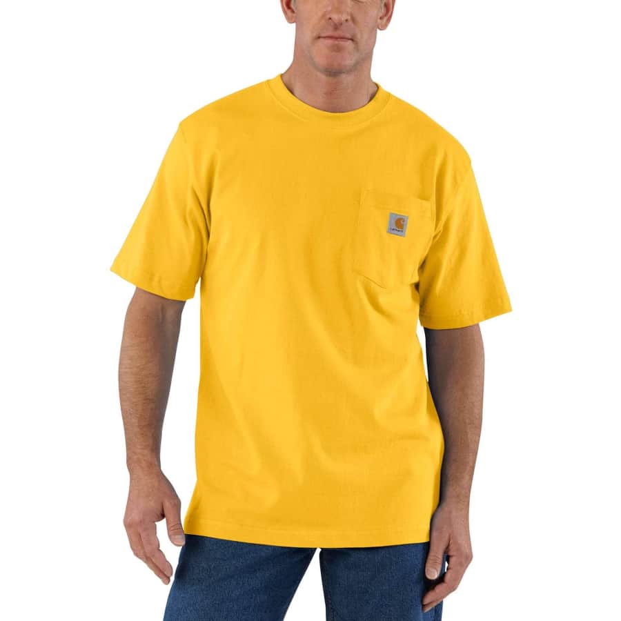 Carhartt Men's Loose-Fit Heavyweight Pocket T-Shirt for $16