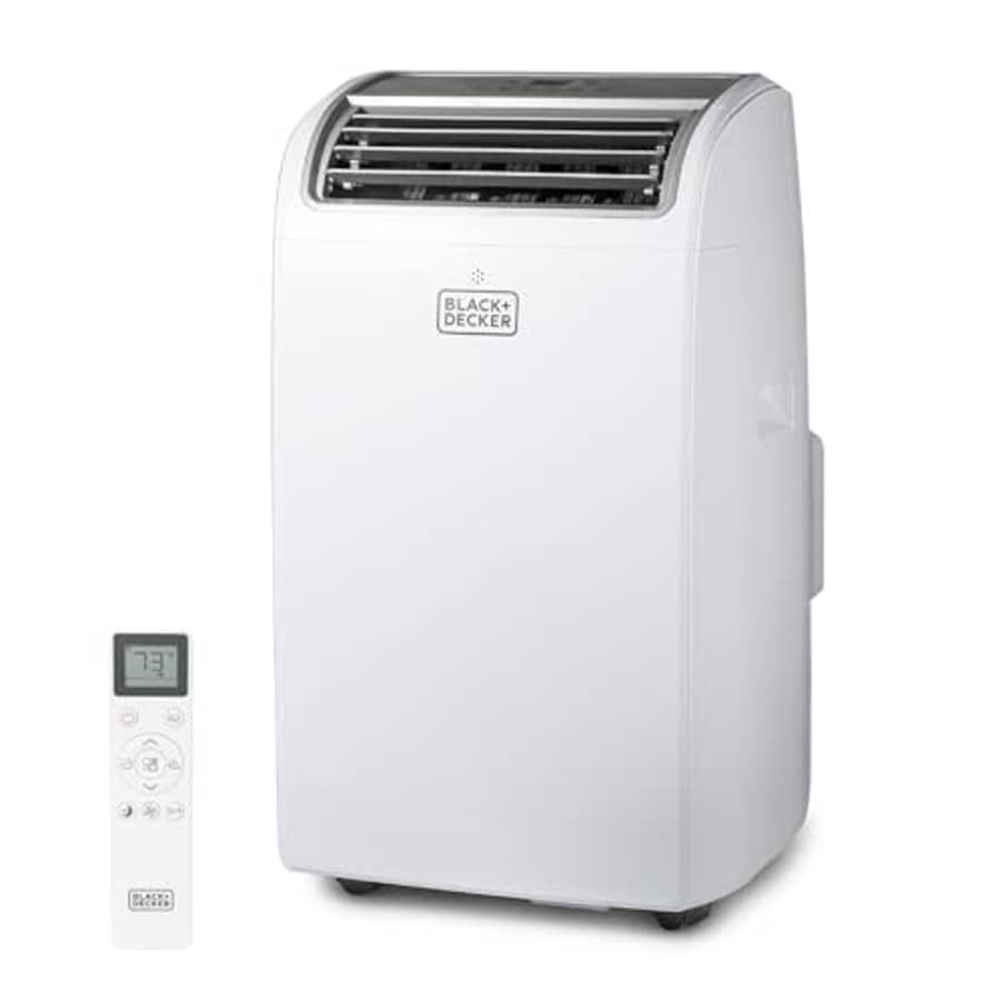 BLACK+DECKER Portable Air Conditioner, 8,150 BTU SACC/CEC (12,000 BTU ASHRAE 128) for Rooms Up To for $320 BLACK+DECKER Portable Air Conditioner, 8,150 BTU SACC/CEC (12,000 BTU ASHRAE 128) for Rooms Up To for $320