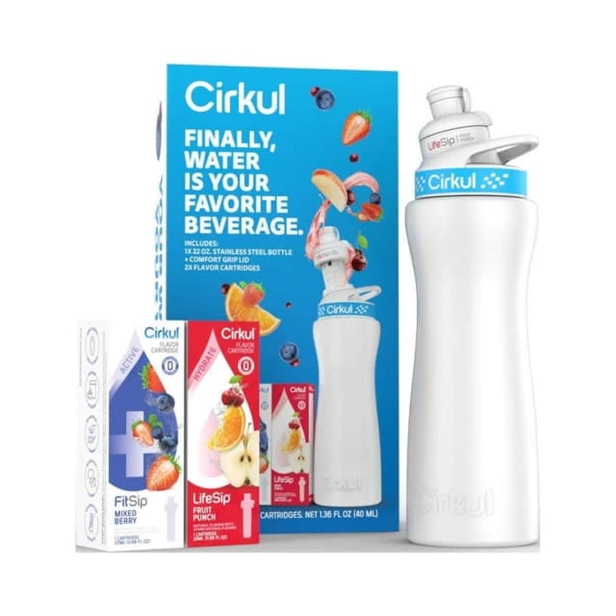 Cirkul 22-oz. Water Bottle Starter Kit for $25 Cirkul 22-oz. Water Bottle Starter Kit for $25