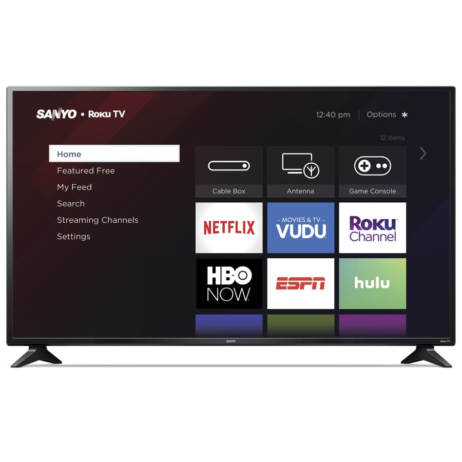 Sanyo 55" 4K HDR LED UHD Roku Smart TV for $260 Sanyo 55" 4K HDR LED UHD Roku Smart TV for $260