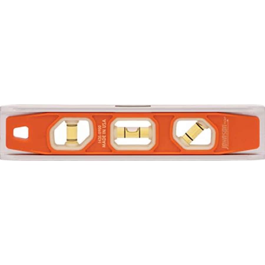 Johnson Level & Tool 1435-0900 9" Magnetic Glo-View Torpedo Level, Orange for $26 Johnson Level & Tool 1435-0900 9" Magnetic Glo-View Torpedo Level, Orange for $26