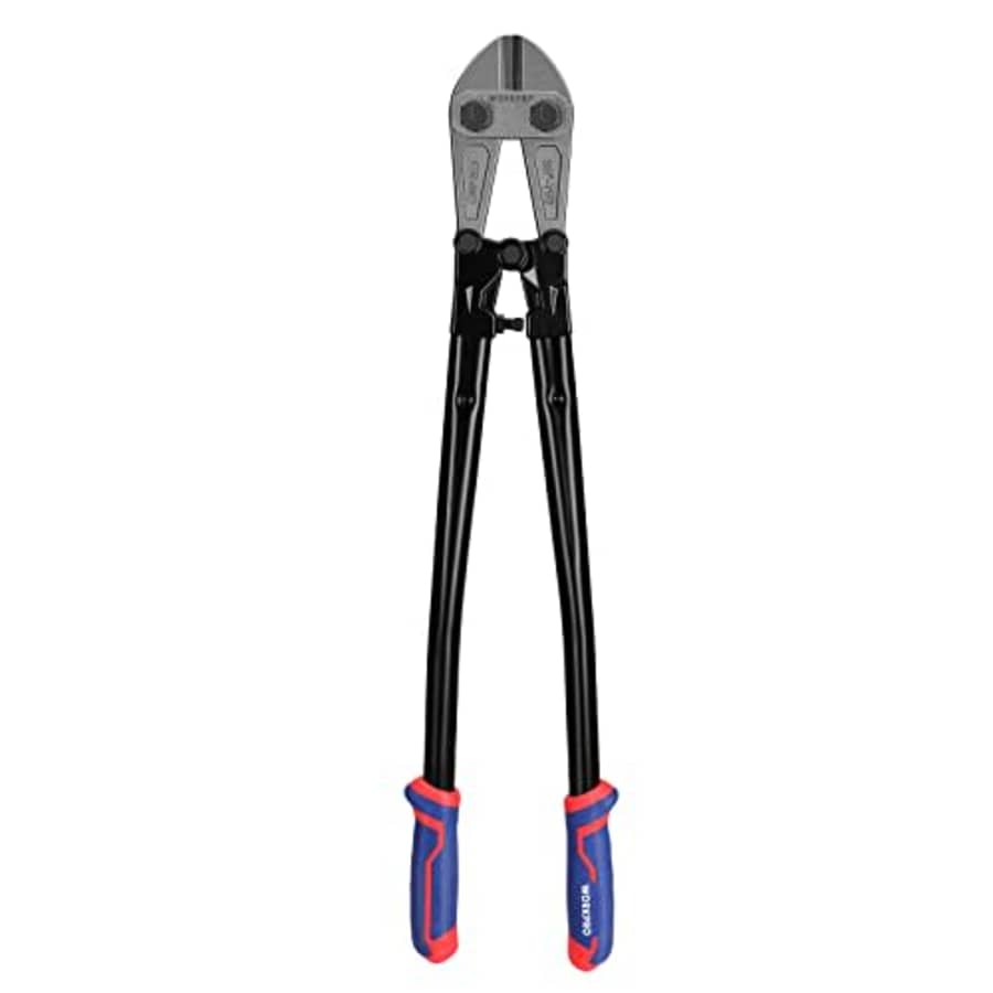 WORKPRO 30" Bolt Cutter, Chrome Molybdenum Steel Blade, Heavy Duty Bolt Cutter with Soft Rubber for $34