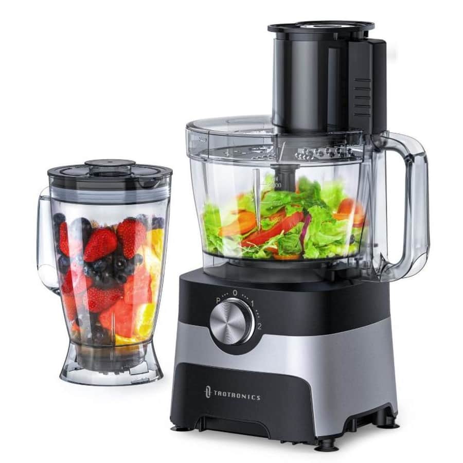 TaoTronics 600W Food Processor and Blender Combo for $50