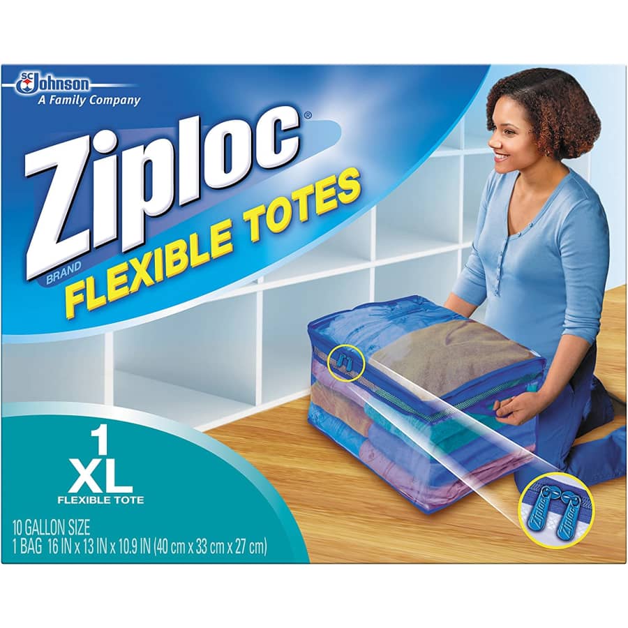 Ziploc XL Flexible Tote Bag for $10