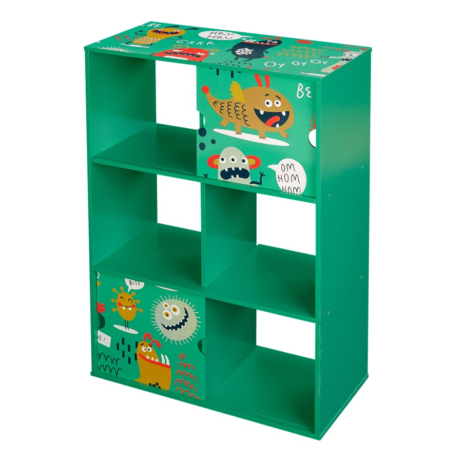 Send Monsters Kids' 3-Tier Bookshelf for $22
