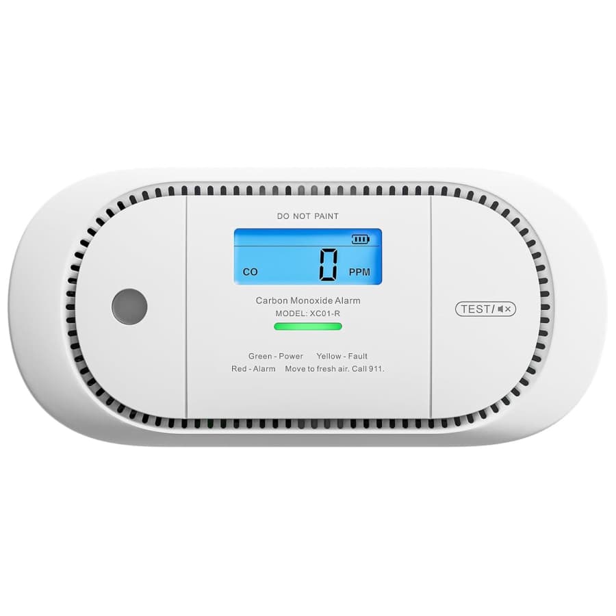 X-Sense Carbon Monoxide Detector Alarm w/ LCD Display: $19