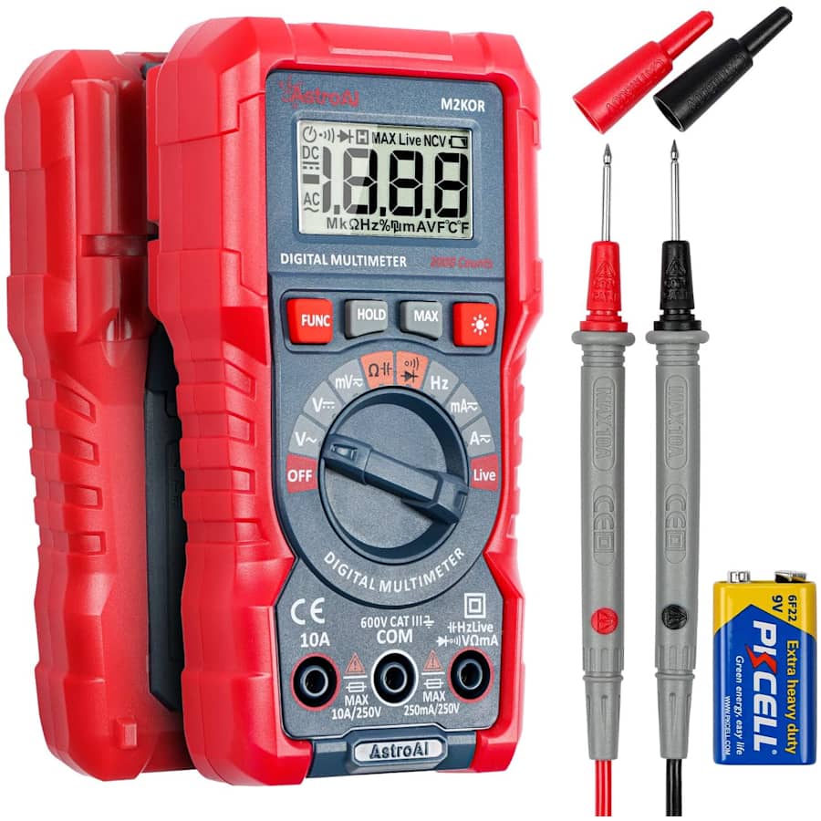 AstroAI Digital Multimeter for $11