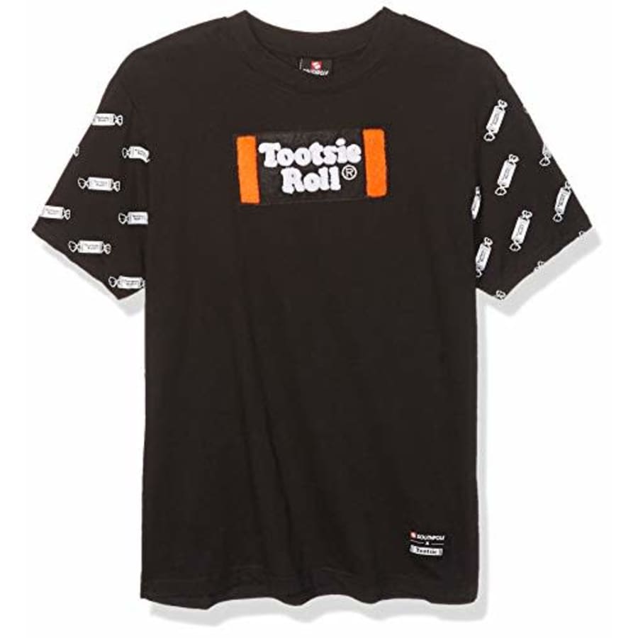 Southpole Men's Tootsie T-Shirt, Black Roll, X-Large for $15