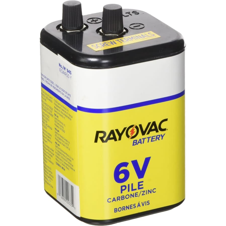 Rayovac 6V Heavy Duty Lantern Battery for $4.12 via Sub & Save Rayovac 6V Heavy Duty Lantern Battery for $4.12 via Sub & Save