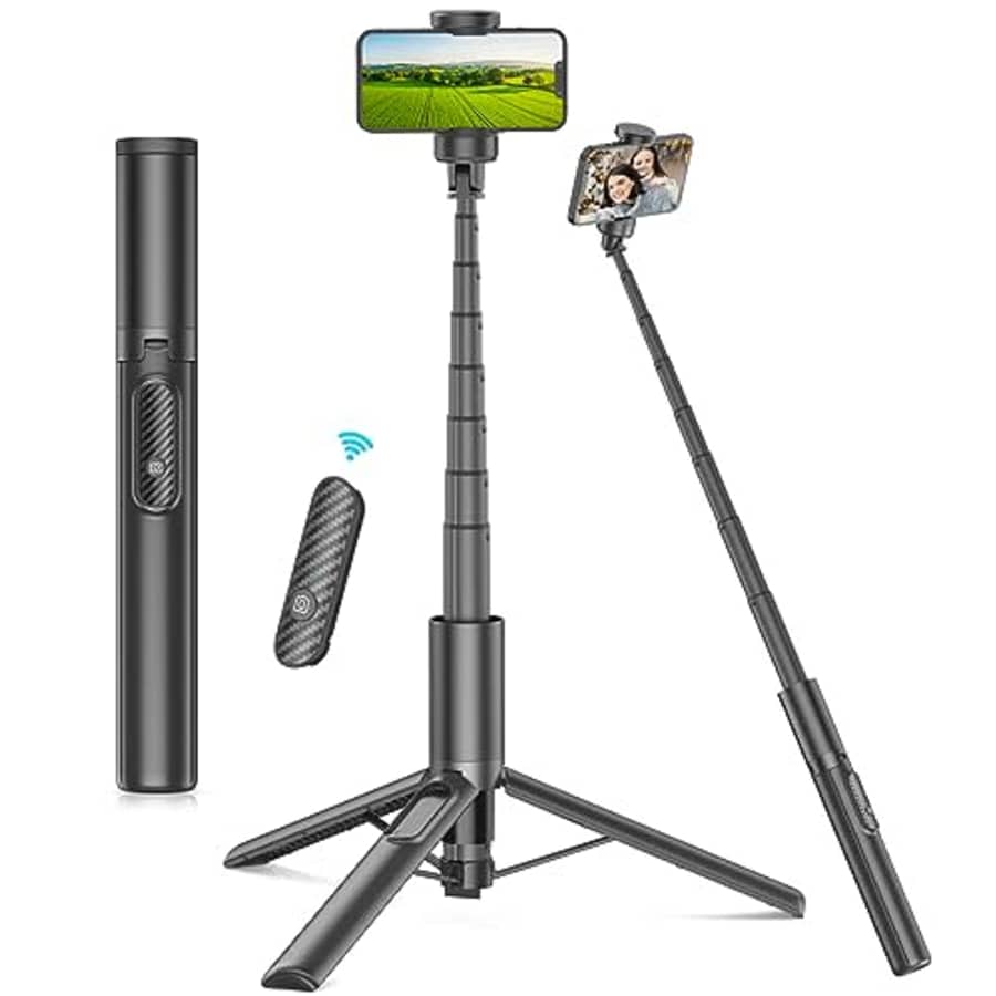 Gahenwo 60" Phone Tripod & Selfie Stick for $10 Gahenwo 60" Phone Tripod & Selfie Stick for $10