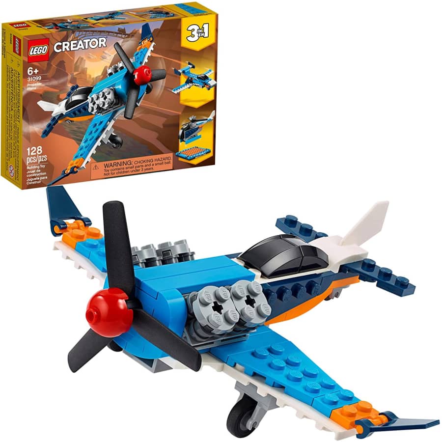 LEGO Creator 3-in-1 Propeller Plane for $7 LEGO Creator 3-in-1 Propeller Plane for $7