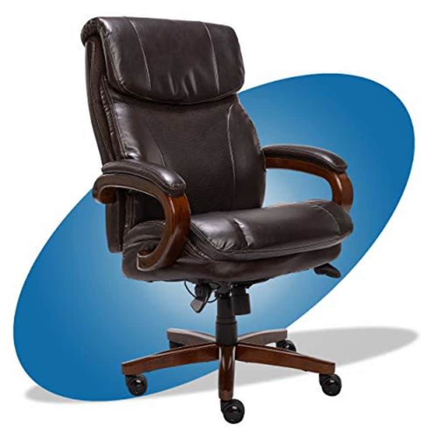 La-Z-Boy Trafford Big and Tall Executive Office Chair with AIR Technology, High Back Ergonomic for $472 La-Z-Boy Trafford Big and Tall Executive Office Chair with AIR Technology, High Back Ergonomic for $472