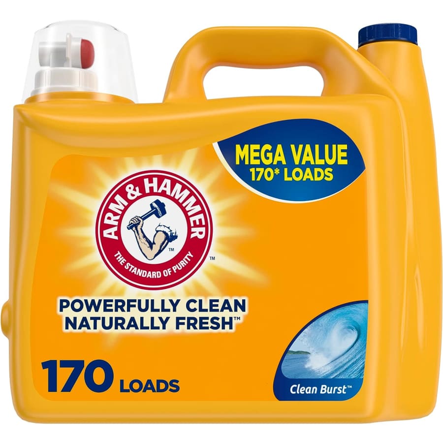 Arm & Hammer Clean Burst 170-oz. Laundry Detergent for $13 via Sub & Save