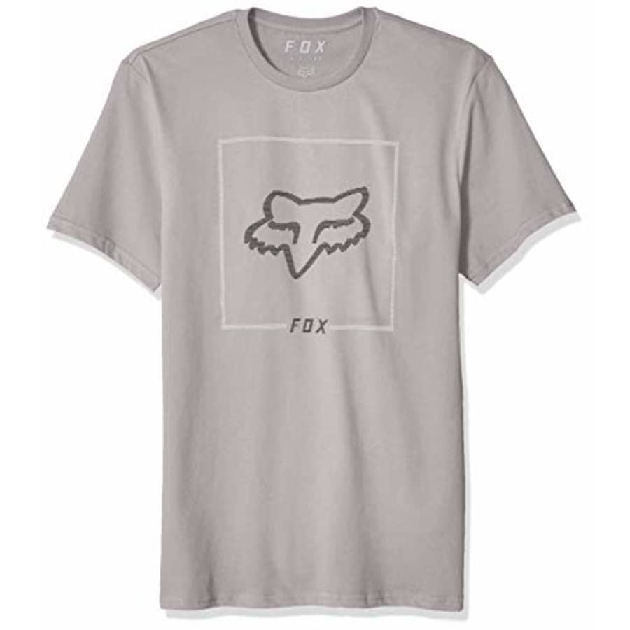 Fox Head Fox Men's CHAPPED SHORT SLEEVE AIRLINE PREMIUM T-SHIRT, Steel Gray, S for $35