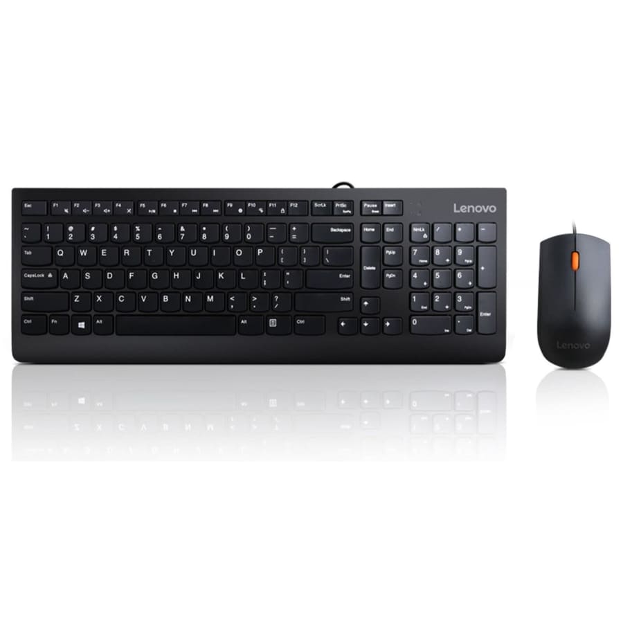 Lenovo 300 Wired USB Keyboard & Mouse Combo for $11