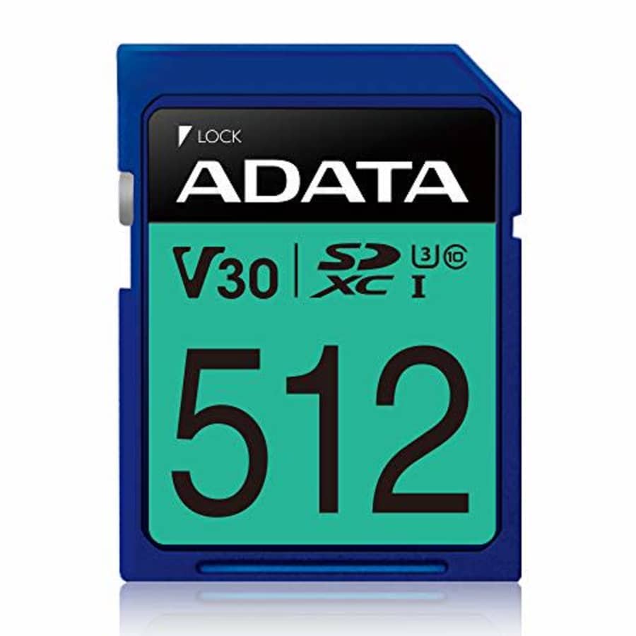 ADATA Premier Pro 64GB V30S SDXC UHS-I U3 V30 Class 10 Full HD and 4K UHD SD Memory Card for $35