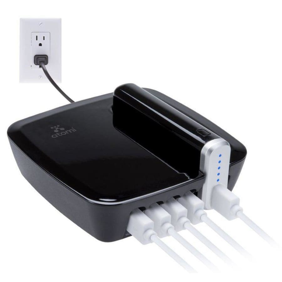 Atomi Boost 4-Port High-Speed Charger w/ 4,000mAh Power Bank for $19 Atomi Boost 4-Port High-Speed Charger w/ 4,000mAh Power Bank for $19