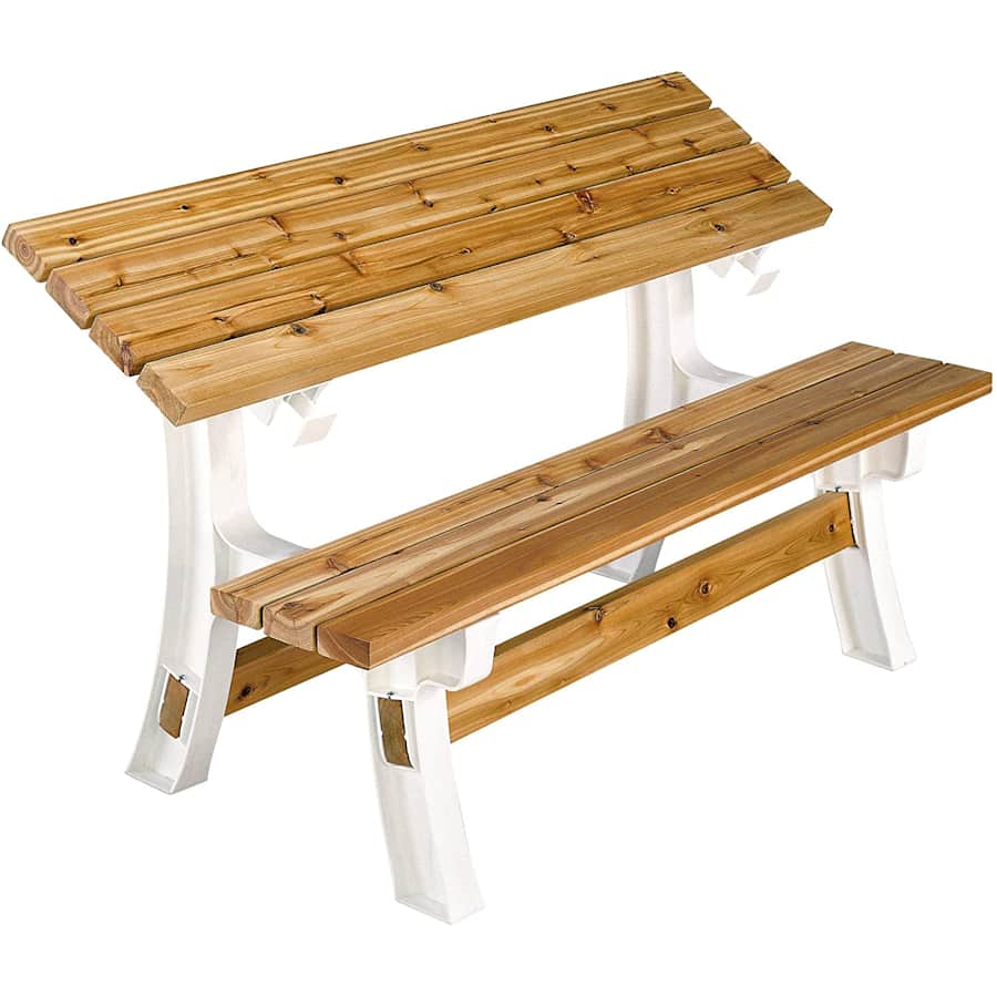 2x4basics Fliptop Plastic Convertible Bench Kit for $49 2x4basics Fliptop Plastic Convertible Bench Kit for $49
