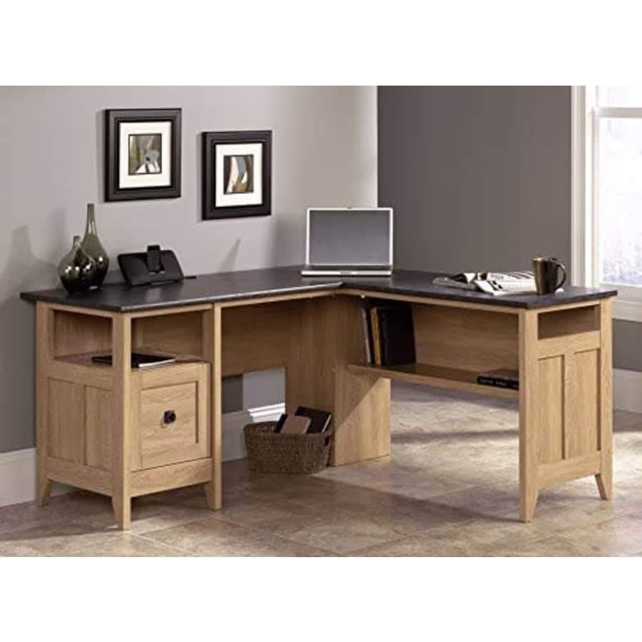 Sauder August Hill L-Shaped Desk for $250 Sauder August Hill L-Shaped Desk for $250