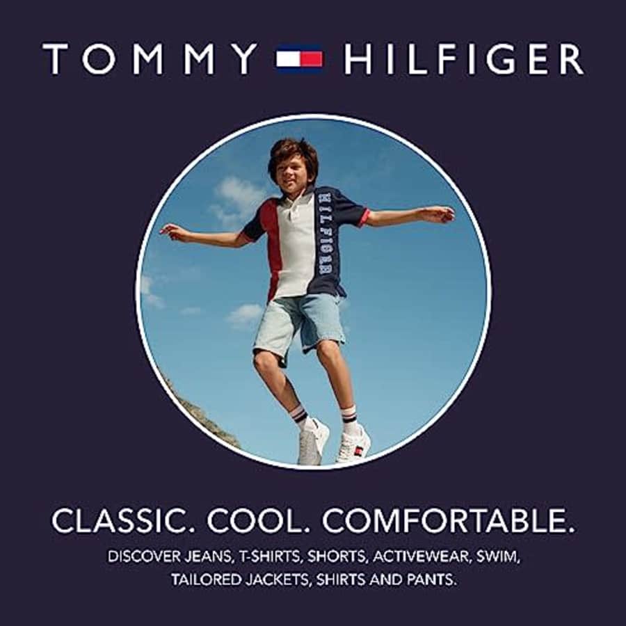 Tommy Hilfiger Boys' 5-Pocket Stretch Denim Short, Sherman, 3T for $18 Tommy Hilfiger Boys' 5-Pocket Stretch Denim Short, Sherman, 3T for $18