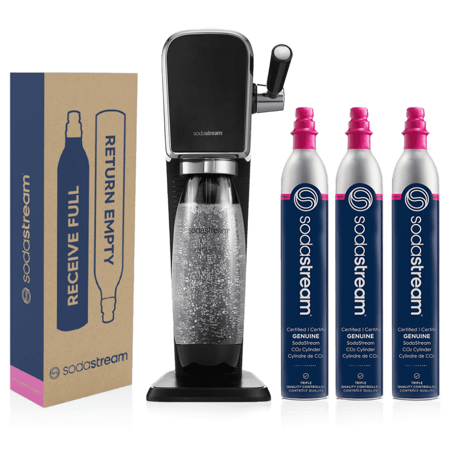 Sodastream Art 90-Day Carbonation Bundle for $110 Sodastream Art 90-Day Carbonation Bundle for $110