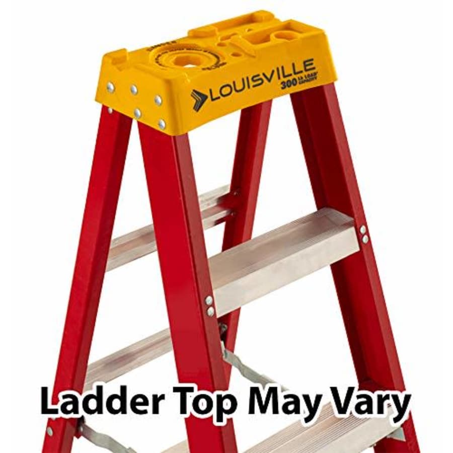 Louisville Ladder 4-Feet Fiberglass Stepladder, 300-Pound Capacity, L-3016-04 for $103 Louisville Ladder 4-Feet Fiberglass Stepladder, 300-Pound Capacity, L-3016-04 for $103