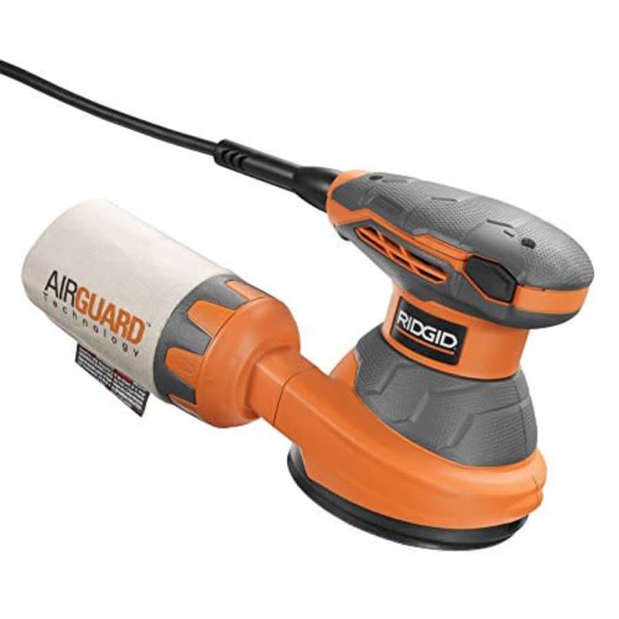 Ridgid ZRR2601 3 Amp 120V 5 in. Random Orbit Sander (Renewed) for $70