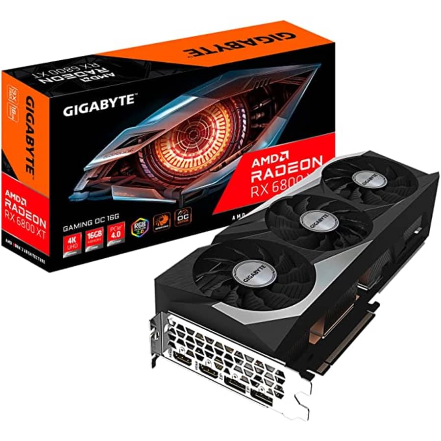 Gigabyte AMD RadeonRX 6800 XT Gaming 16GB GDDR6 Graphics Card for $792