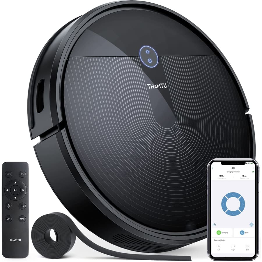 Thamtu G11 Robot Vacuum Cleaner for $100