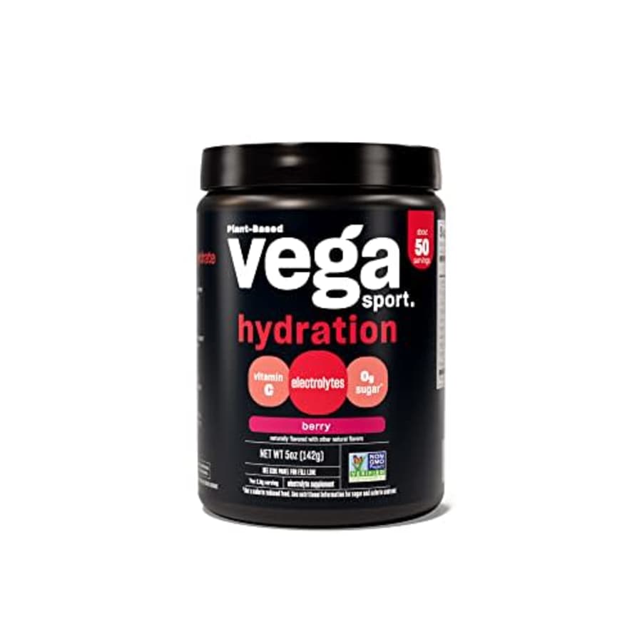 Vega Sport Hydration Electrolyte Powder Berry (50 Servings) Post Workout Recovery Drink for Women for $25 Vega Sport Hydration Electrolyte Powder Berry (50 Servings) Post Workout Recovery Drink for Women for $25