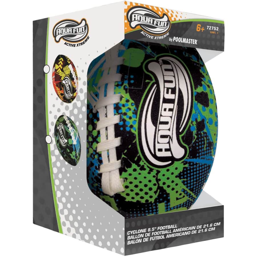 Poolmaster Active Xtreme Cyclone 9" Waterproof Football for $16