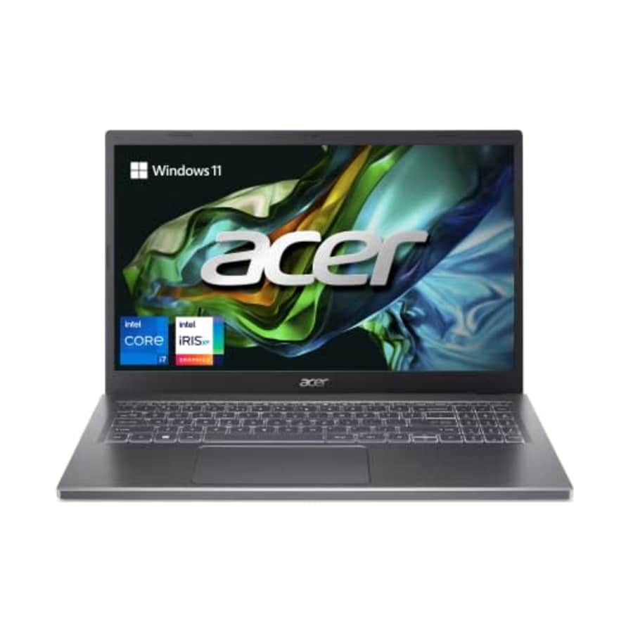 acer Aspire 5 15 Slim Laptop | 15.6" FHD (1920 x 1080) IPS |Core i7-1355U | Intel Iris Xe Graphics for $509