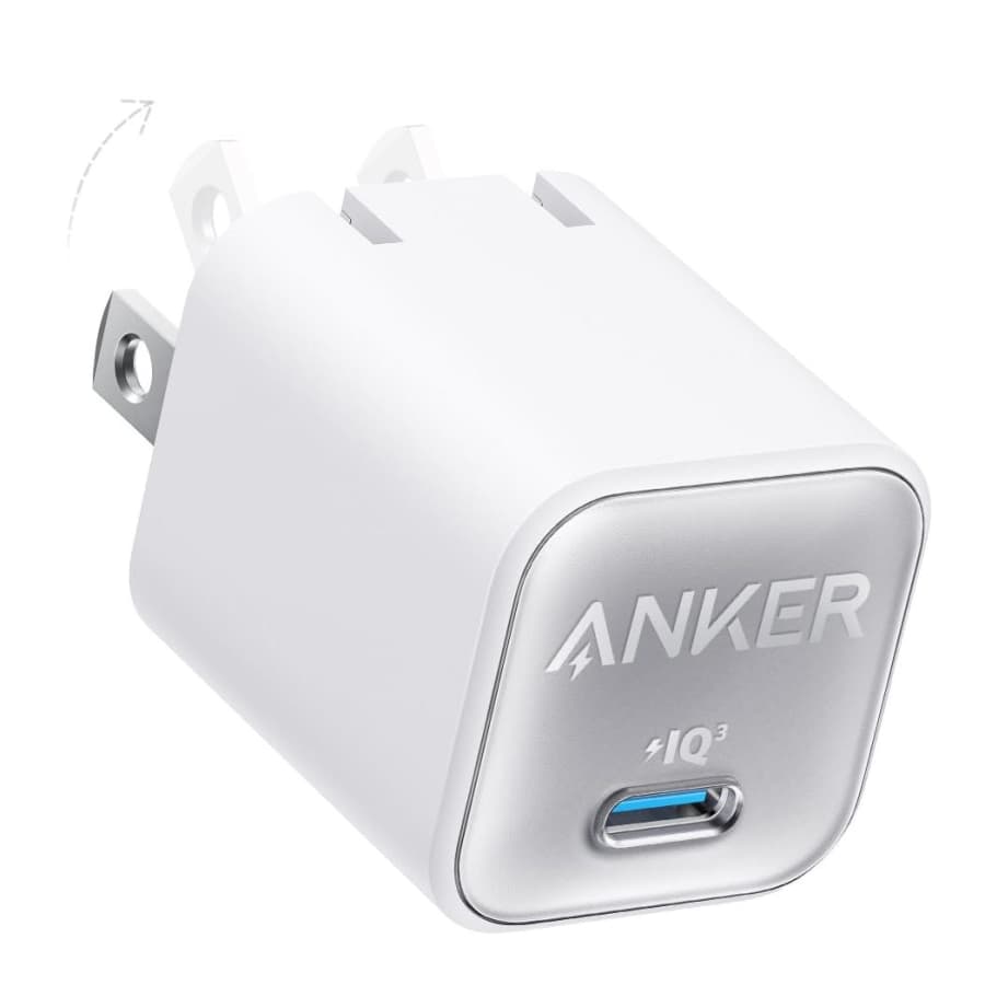 Anker 30W USB-C GaN Charger: $12 Anker 30W USB-C GaN Charger: $12