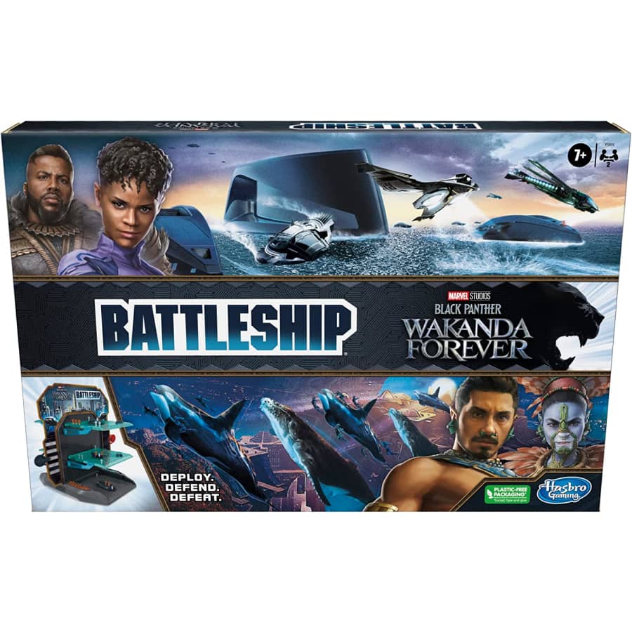 Battleship Marvel Black Panther Wakanda Forever Game for $16