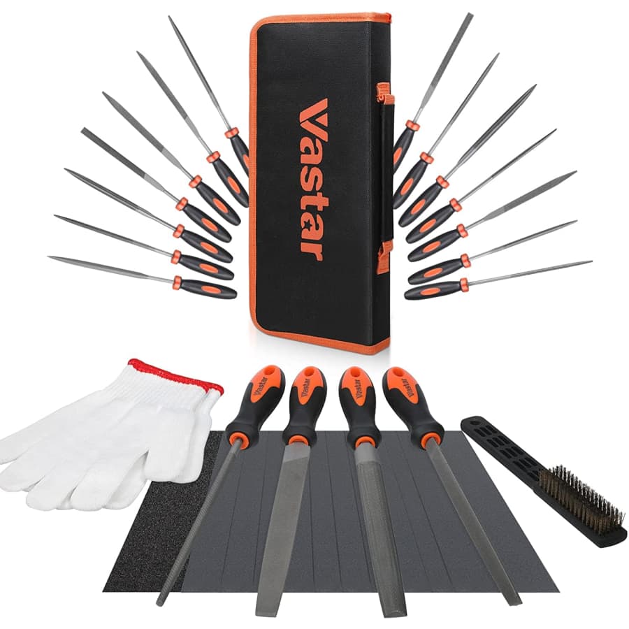 Vastar 19-Piece Metal File Set for $13